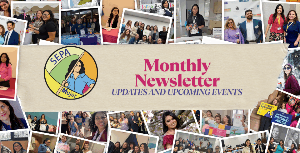 Monthly newsletter cover design.