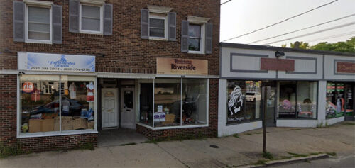 Riverside chapter location building exterior.